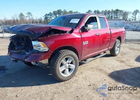 2018 Ram 1500 Big Horn 4X4 6'4 Box из США, поврежденный, VIN 1C6RR7GG7JS218622